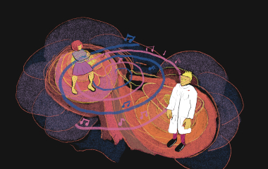 The sound of gravitational waves